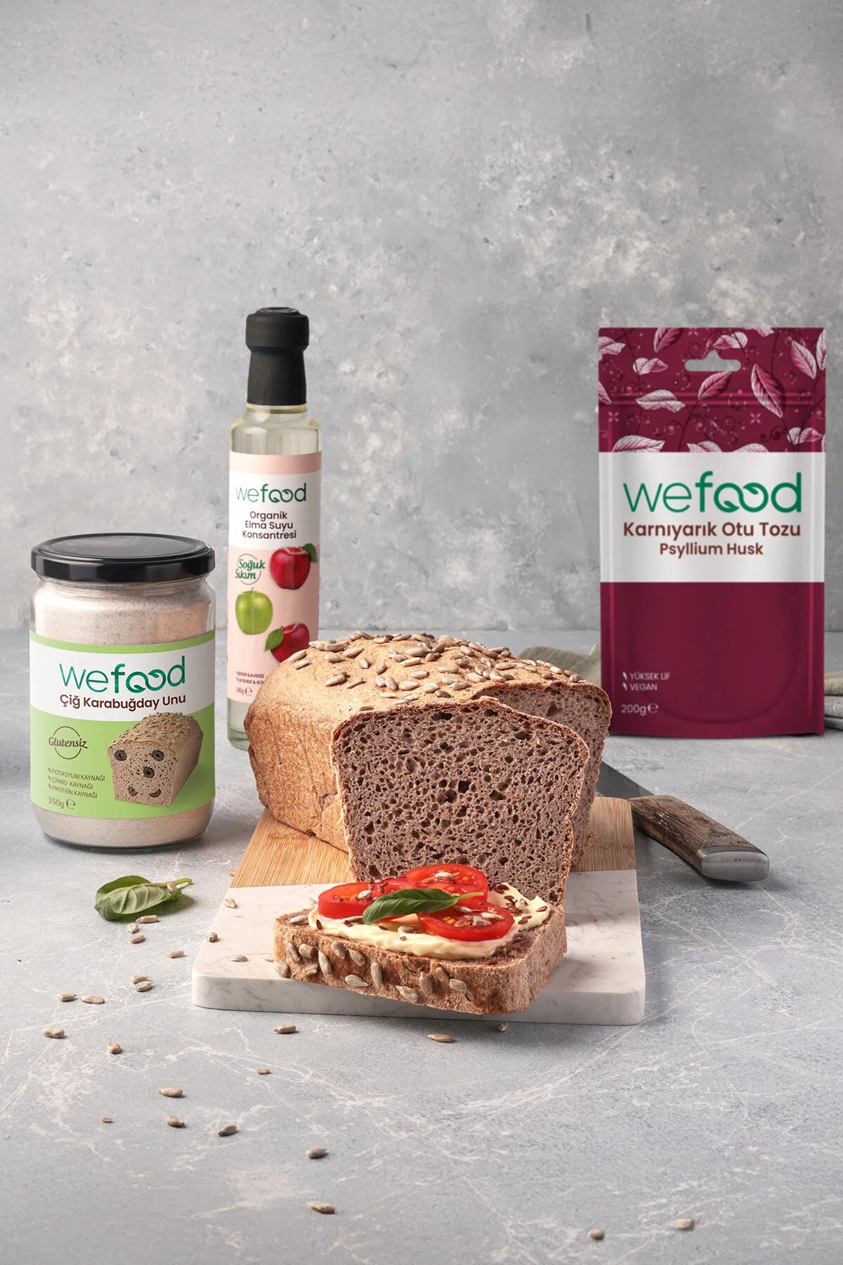Wefood Boekweitmeel – 100% Rauwe Boekweit – Glutenvrij – Vezelrijk – Bron van Eiwitten, Kalium & Zink – 350 g