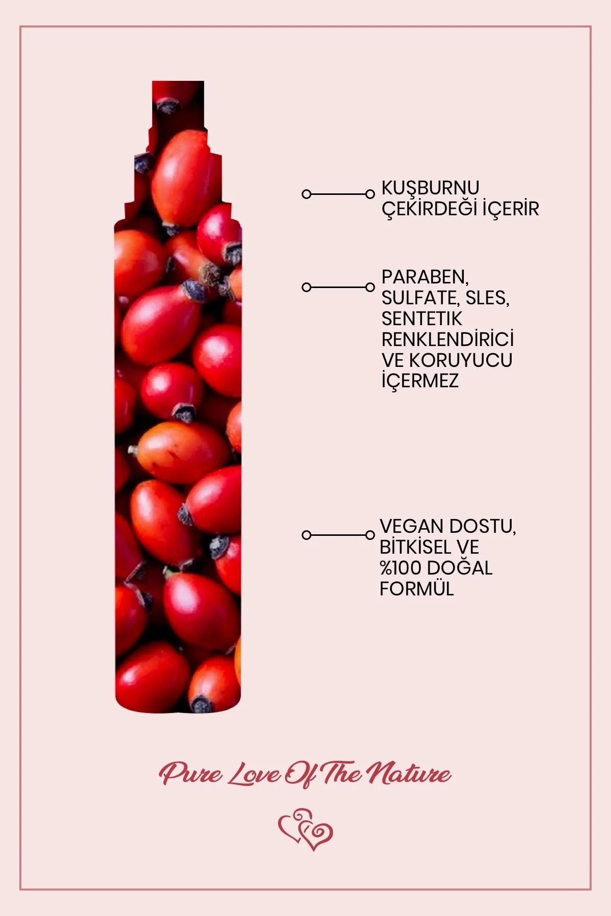 Bade Natural Rosehip Face Tonic 100ml