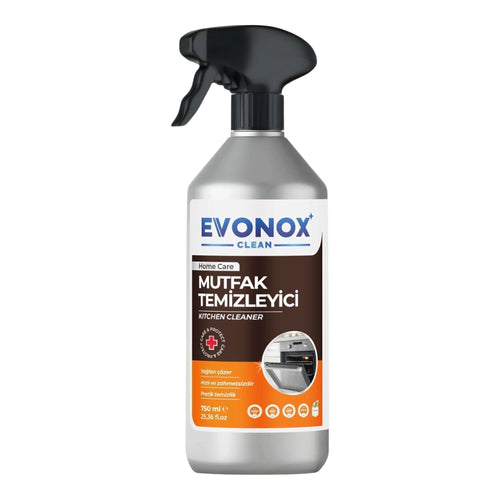 Evonox Clean Keukenreiniger – Krachtige Ontvetter – Vetverwijderaar voor Keuken, Oven en Fornuis – 750 ml