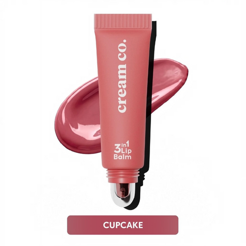 Cream Co. 3-in-1 Lip Balm – Hydraterend, Verzorgend & Glanzend – Hyaluronzuur & Ceramiden – 10 ml