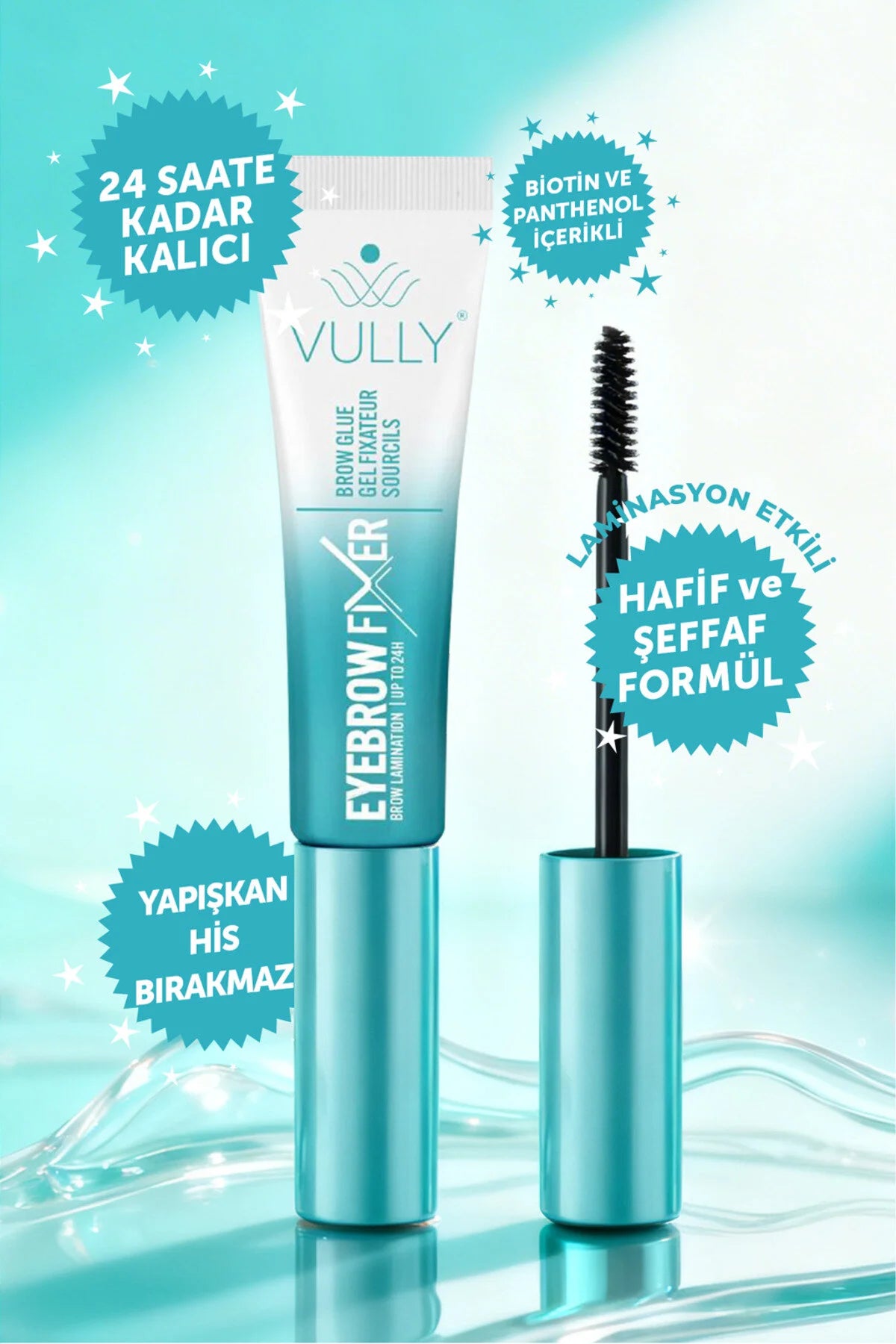 VULLY Eyebrow Fixer Brow Glue Gel – 24H Brow Lamination Effect