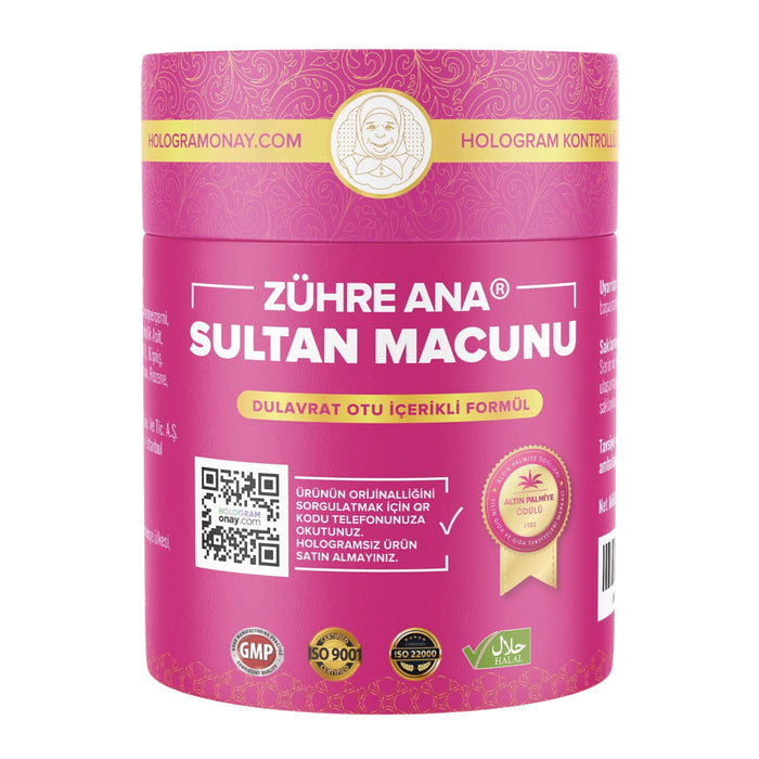 Zühre Ana Sultan Macunu 240 gr - Kruidenpasta met Dulavrat en Monnikspeper
