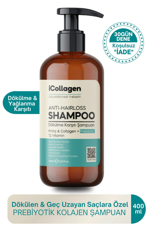 iCollagen Anti-Hairloss Shampoo | Collagen Hair Therapy