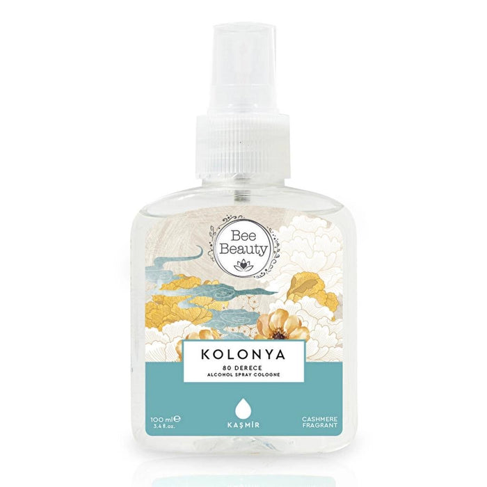 Bee Beauty Kasjmier Geur (Kasmir Kolonya) Spray Cologne - Bloem aroma - 100 ml