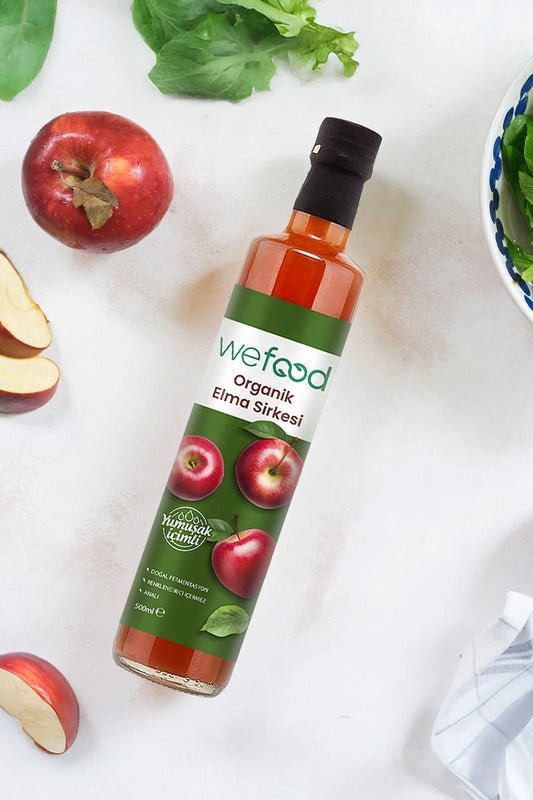 Wefood Appelazijn – 100% Appel – Natuurlijk Gefermenteerde Appelazijn – 500 ml