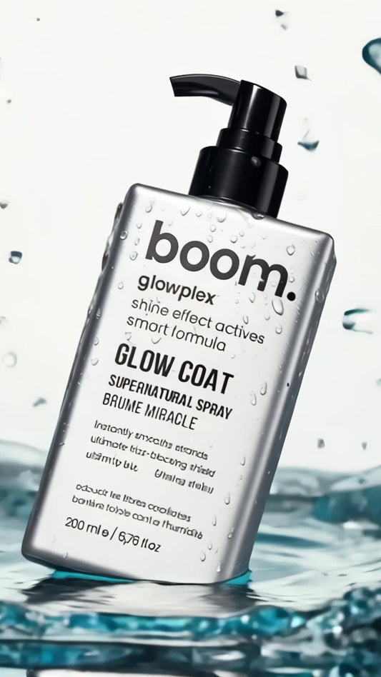 Boom Glow Shine Spray 200 ml – Anti Frizz Haar Glans Spray