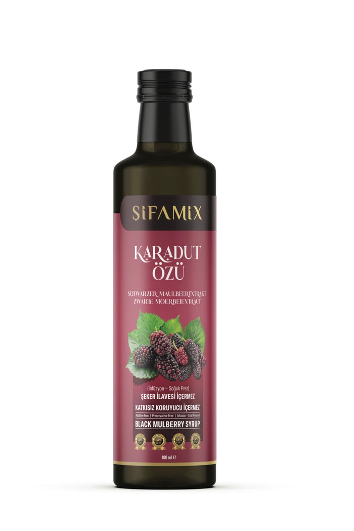 Şifamix Karadut Özü – Natuurlijke Zwarte Moerbei Siroop 150g | Zonder Toegevoegde Suiker