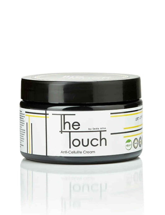 The Touch by Seda Altin Anti-Cellulite Cream - Helpt de vorming van cellulitis voorkomen - Verrijkte formule - Verstevigend effect - Bestaande cellulitis te verminderen - Dermatologisch getest - Alle huidtypen - 250 ml