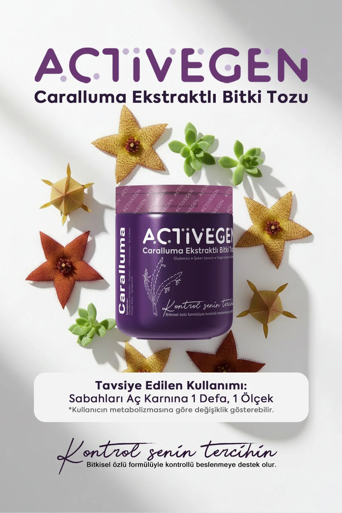 Activegen Caralluma Extract Plant Powder 150 g