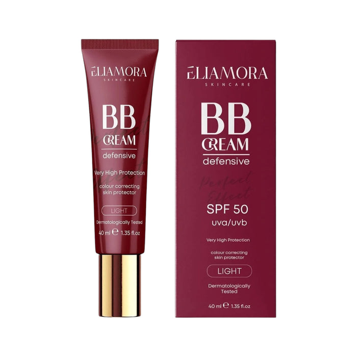 Eliamora BB Cream Defensive SPF50+ Light 40 ml | BB Cream met Zeer Hoge UVA/UVB Bescherming