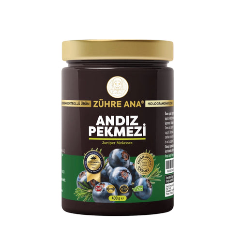 Zühre Ana Andız Pekmezi 400 g | 100% Jeneverbesmelasse Zonder Toegevoegde Suiker