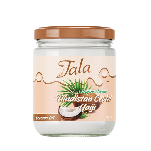 Tala Koudgeperste Kokosolie 250 ml | 100% Cocos Nucifera Olie | Voor Huid & Haar