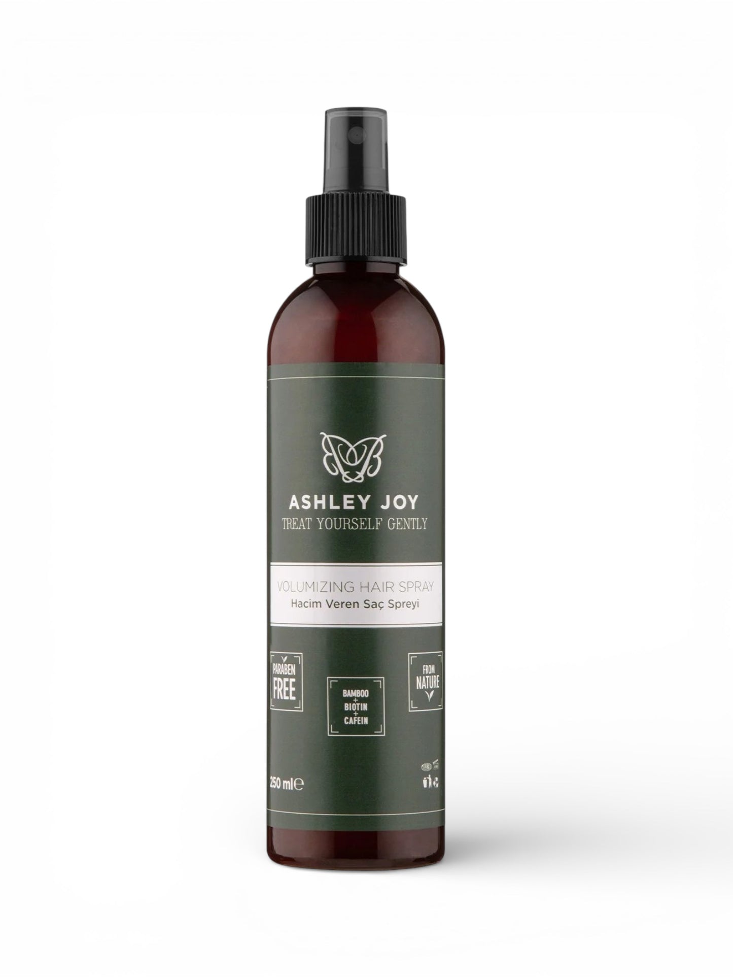 Ashley Joy Volumizing Hair Spray - Volumegevende Haarspray voor Fijne en Zwak Haar met Biotine - Cafeïne & Bamboe - 150 ml