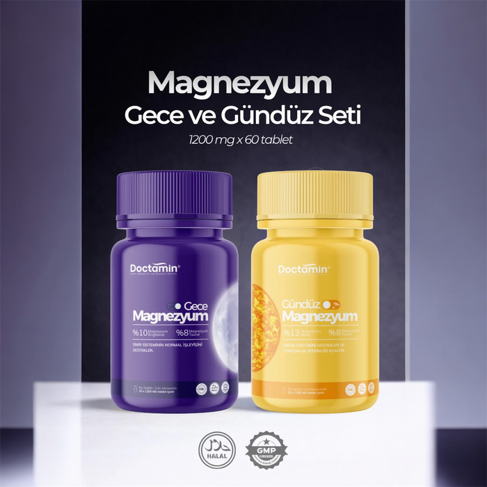 Doctamin Dag & Nacht Magnesium Duo 60 Tabletten