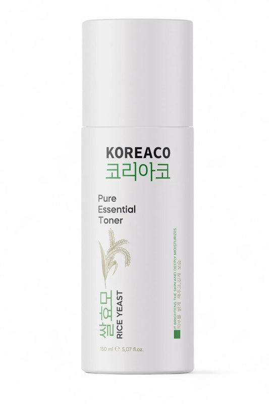 Koreaco - Rijst Gist Toner 150 (ml.)  Verheldert de huid en hydrateert diep  Niacinamide