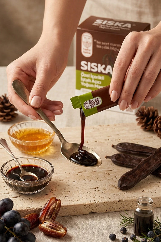 Hafız Baba Siska Kruidenpasta met Honing & Melasse 15 Sachets - 180 g
