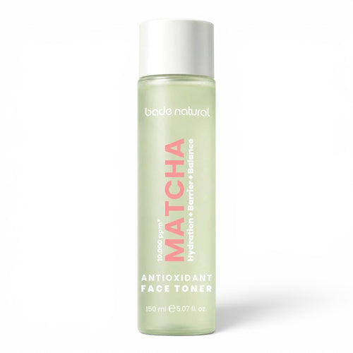 Bade Natural Matcha Antioxidant Face Toner 150 ml | Hydratatie & Huidbarrière Ondersteuning | Alcoholvrij & Vegan