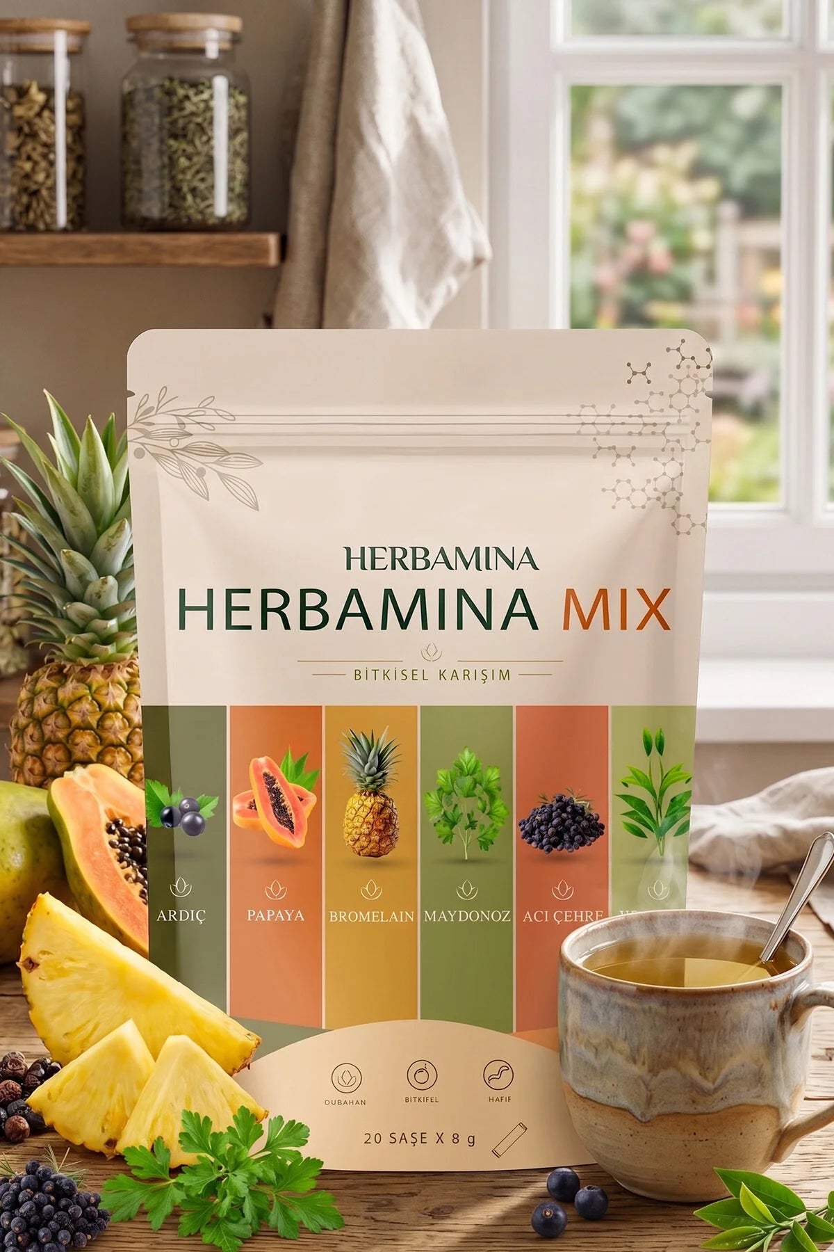 Herbamina Mix Kruidenmix 20 Sachets