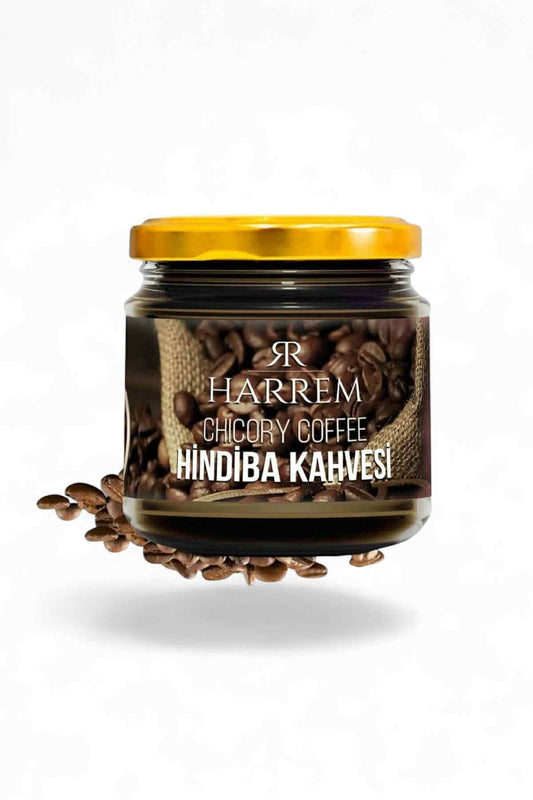 Harrem Hindiba (Chicory) Koffie - Detox Koffie met Collageen en Spirulina voor 20-25 dagen gebruik - 100gr