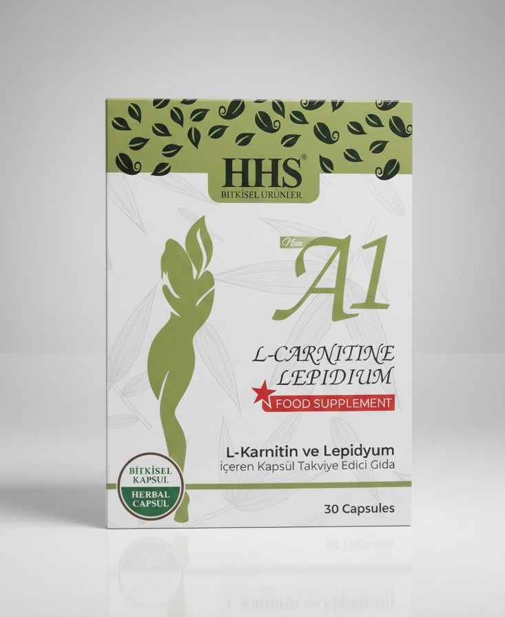 HHS A1 L-Carnitine Detox - Kruiden 30 Capsules