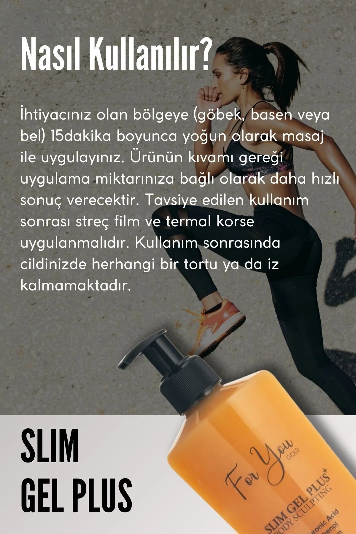 For You Gold Slim Gel Plus Body Sculpting 250ml