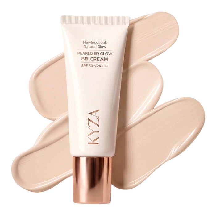 KYZA Pearlized Glow BB Cream SPF50+ PA+++ Light 30ml | Hydraterende BB Cream met Zonbescherming
