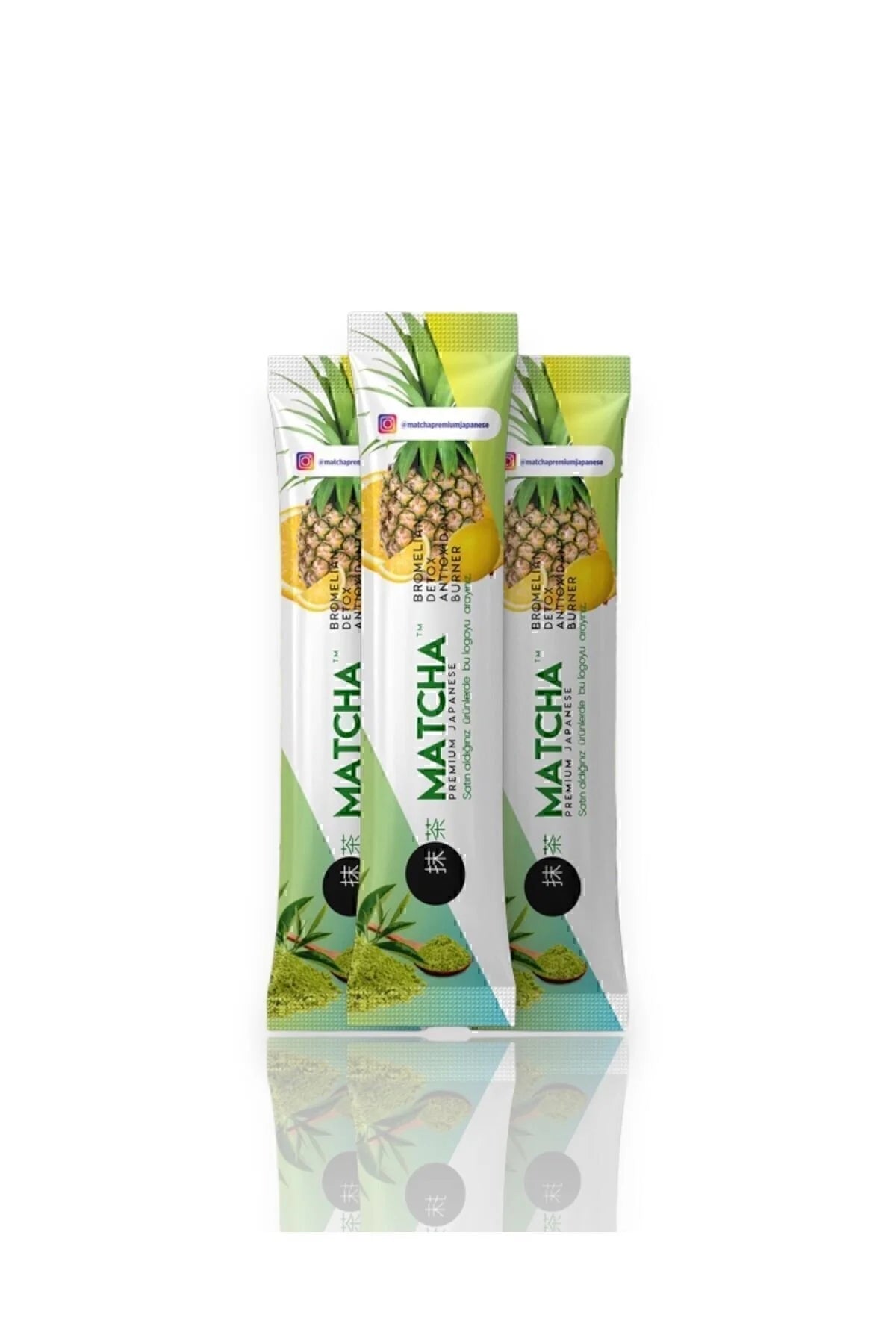 Matcha Premium Japanse Bromelain  Thee - citroensmaak - 20 stuks