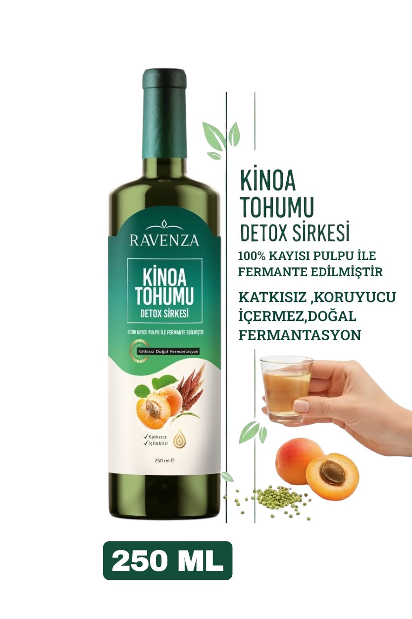 Ravenza Quinoazaad Azijn – Natuurlijk Gefermenteerd