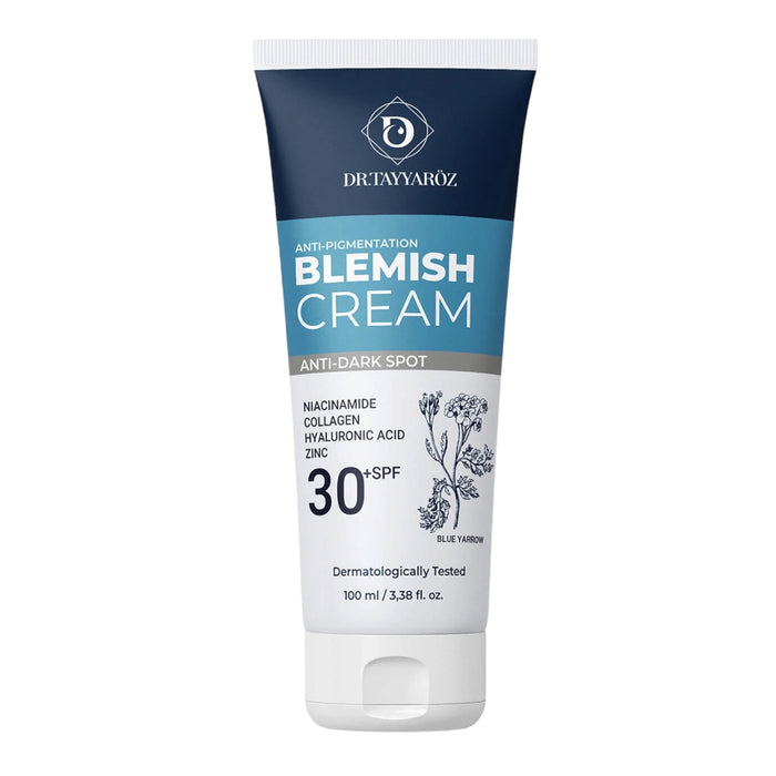 Dr. Tayyaröz Anti Pigmentation Blemish Cream SPF30 100 ml | Anti-Dark Spot Crème met Niacinamide & Hyaluronzuur