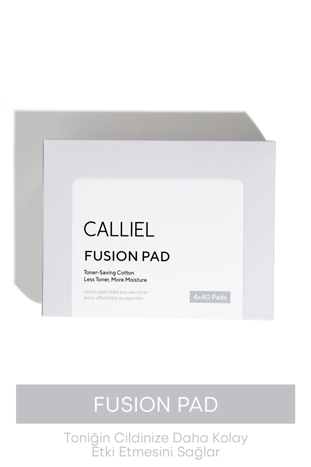 Calliel Katoenen Tonic Pads - Fusion Pad - Tonerbesparende Katoenpads - Minder Toner / Meer Hydratatie - 4 x 40 Pads - 160 stuks