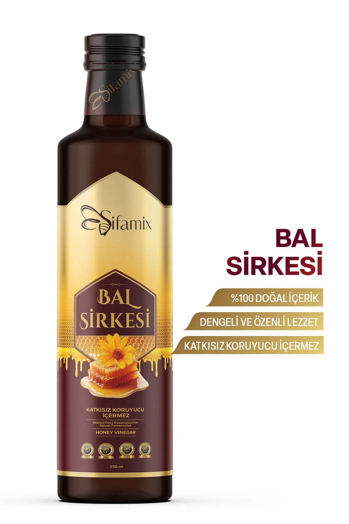 Sifamix Honey Vinegar – Vinegar Product 250 ml