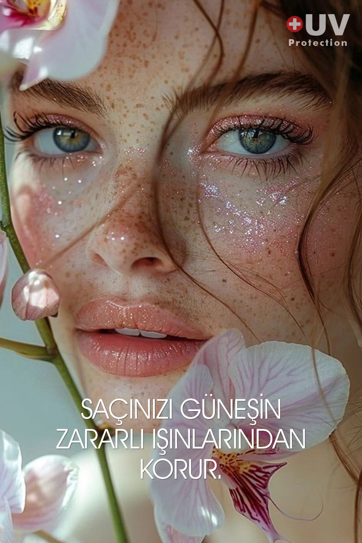 Gloceans Hair Perfume Care & Glow + UV Protection - Haarpafrum met Keratine / Collageen & Bloemige Geur - Hele dag zacht - Glanzend & Fris ruiken - Voeden / Versterken / Herstellen haarvezels - 100 ml