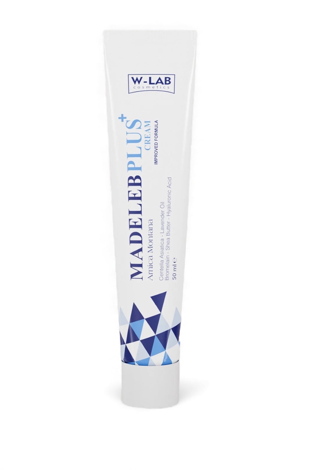 W-Lab Madeleb PLUS+ | Arnica Montana | Centella Asiatica - Lavender Oil | Improved Formula Cream 50 ML | 1 Tube | Wondercreme helpt bij littekens,acne,pigmentatie,nieuwe huid | Exfoliating |