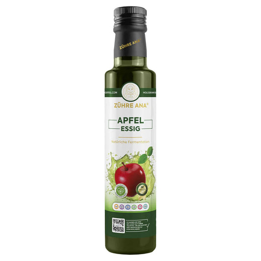 Zühre Ana Appelciderazijn Natuurlijk Gefermenteerd - 500 ml - Ongefilterde Appelazijn