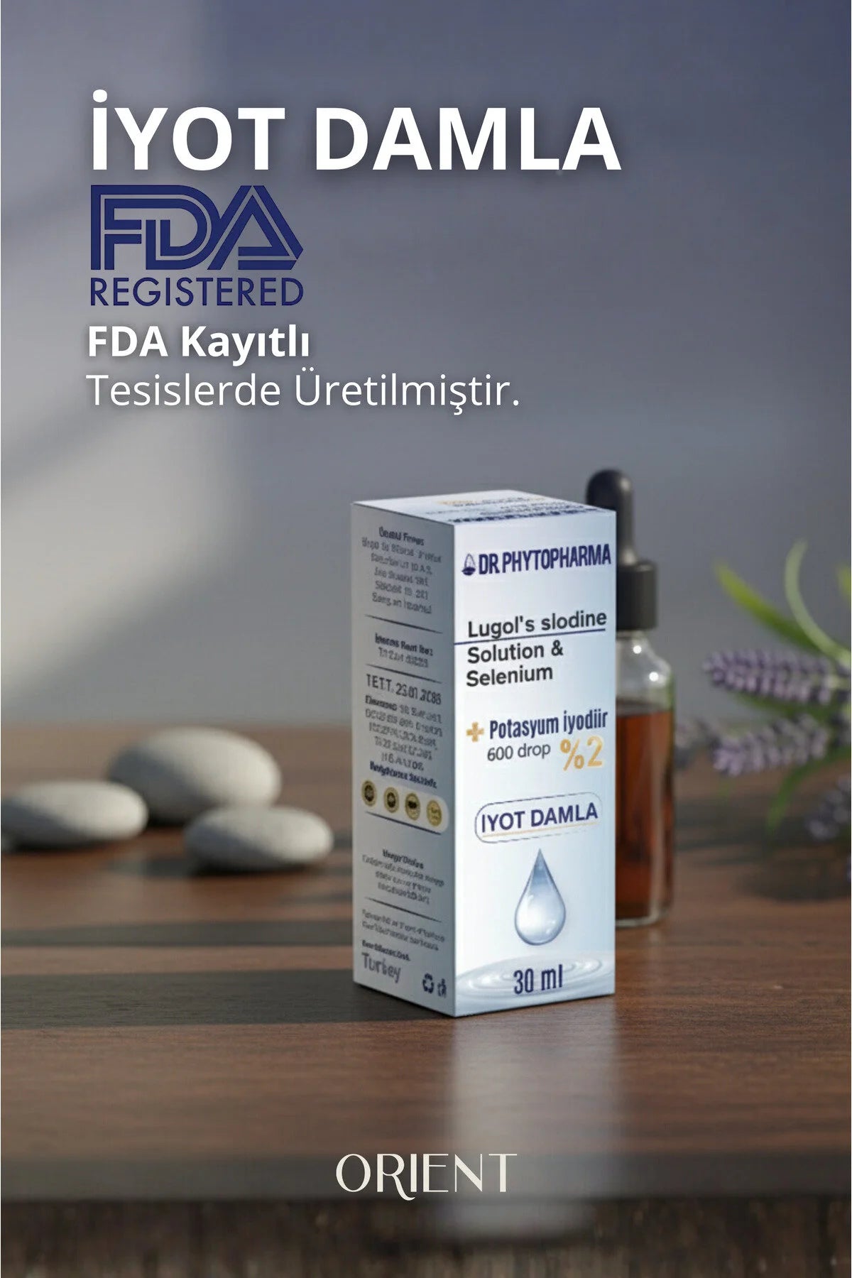 Dr. Phytopharma Jodium en Selenium Druppels - Vloeibaar Voedingssupplement - Kaliumjodide & Natriumseleniet - 600 druppels - 30 ml