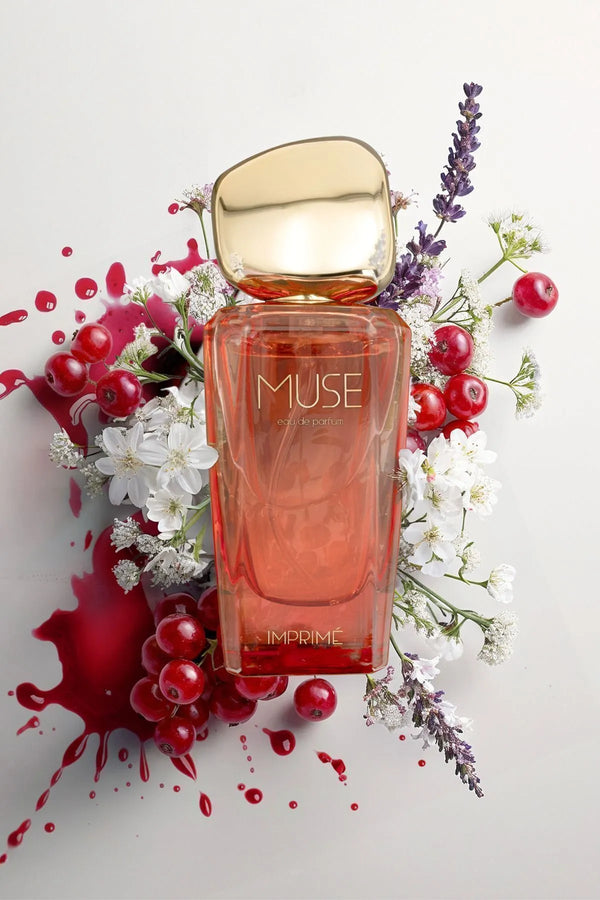 Imprime Muse Edp Damesparfum 50ml | Bloemig, Fruitig | Zwarte bes, lavendel, jasmijn, vanille, muskus, amber