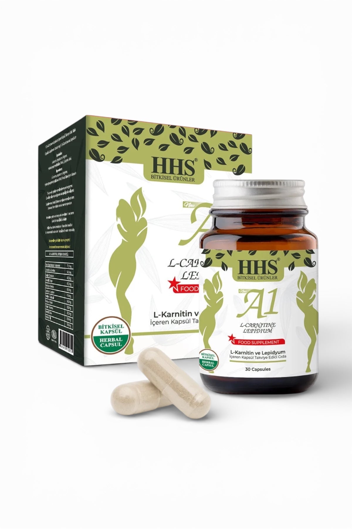 HHS A1 Herbal Capsules – Daily Use 30 Capsules
