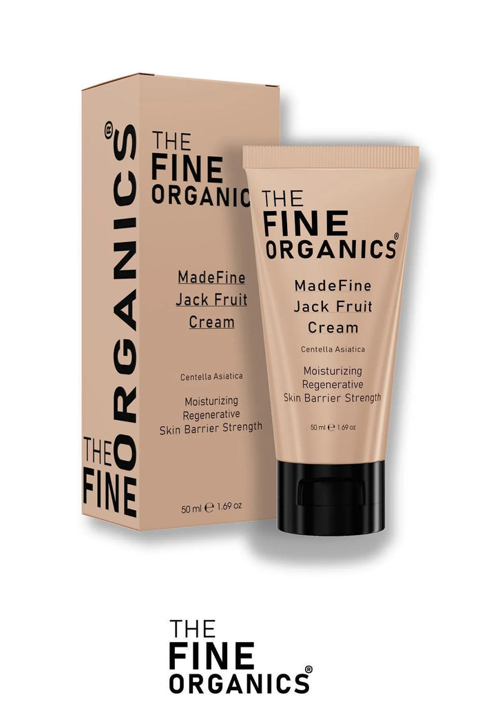 THE FINE ORGANICS MadeFine Creme Jackfruit Vitamine B / Hydraterende / Regeneratieve huidbarrieresterkte / Vernieuwende en Herstellende huidverzorgingscrème / Alle huidtypes / 50 ml
