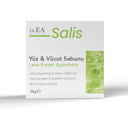 Dr. EA Salis Blemish Prone Skin Face & Body Soap – Gezichts- & Lichaamszeep met Niacinamide & Mandelic Acid – 70 g
