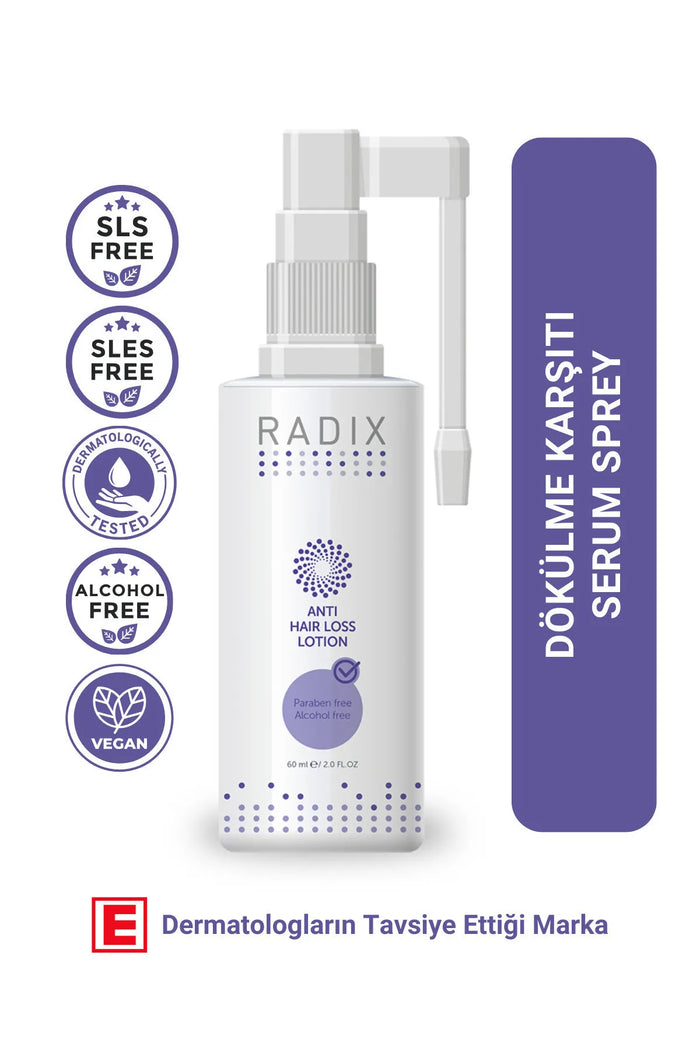 Radix & Juvera - Anti Haaruitval Serum Spray - Anti Haaruitval Lotion 60 ml