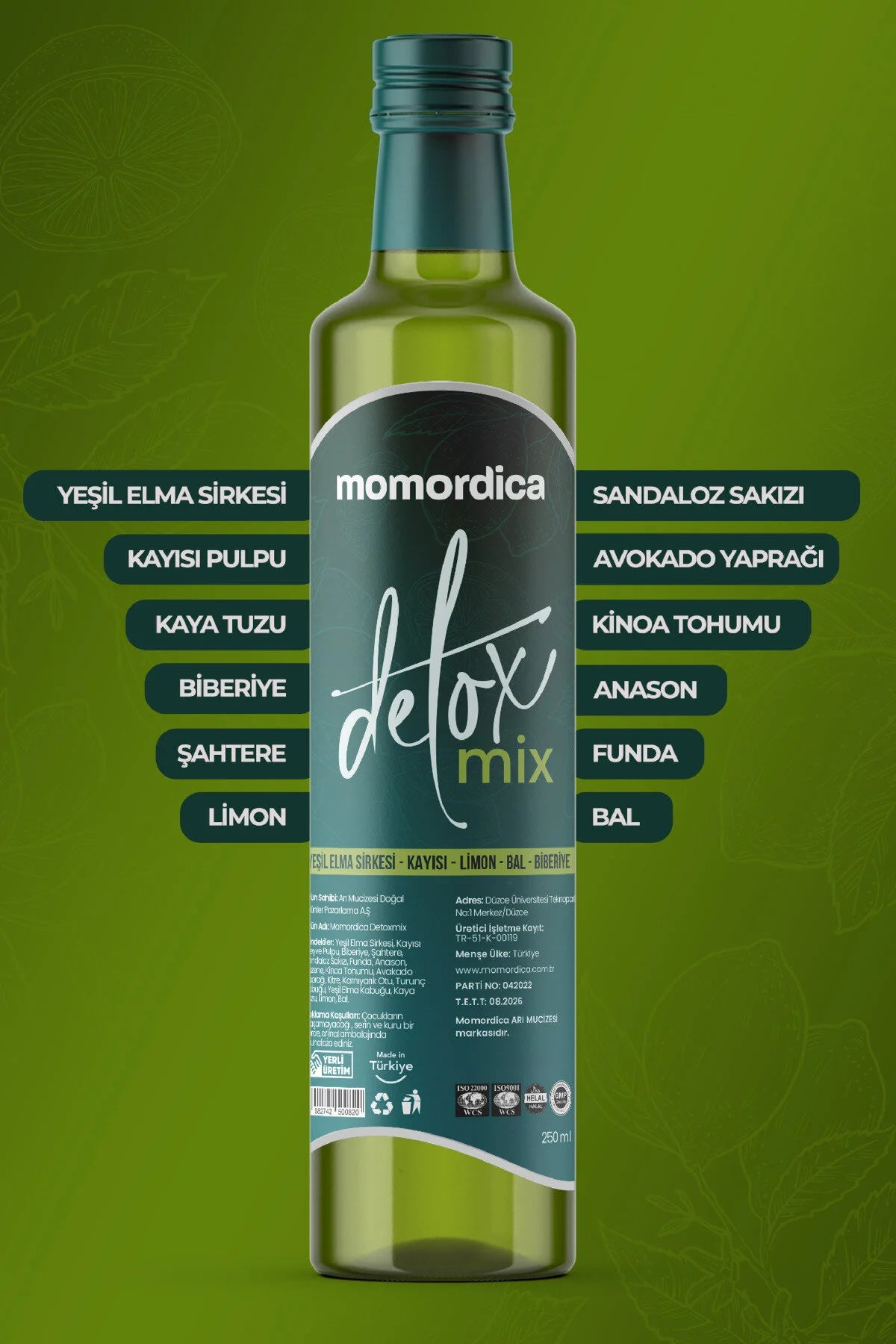 Momordica Mix Water/Azijn - 1 Fles 250 ml