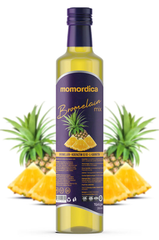 Momordica Bromelaïne Water/Siroop Met Ananas - 250 ml