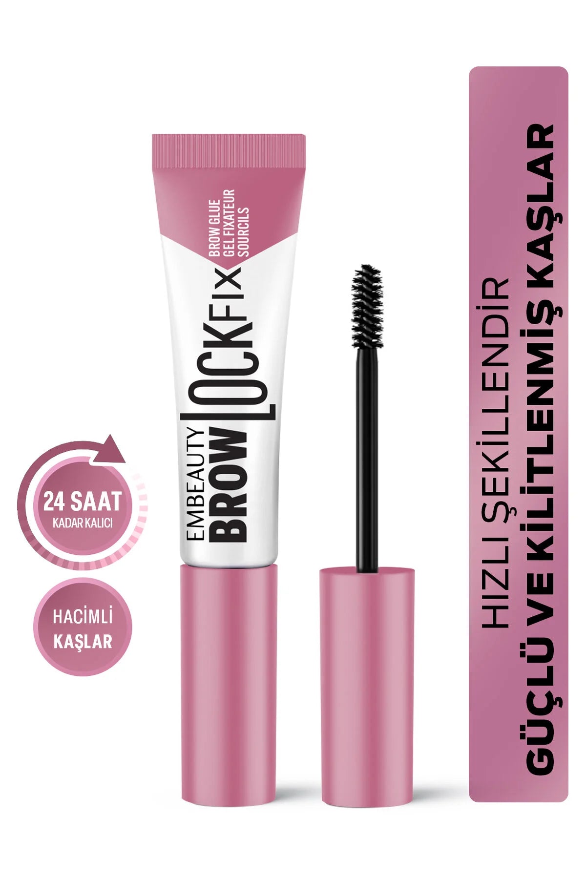 Embeauty Brow Lock Fix Wenkbrauw Fixerende Mascara (Transparant) - 7 ml