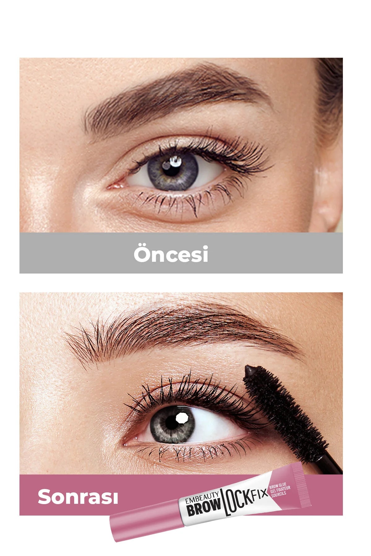 Embeauty Brow Lock Fix Wenkbrauw Fixerende Mascara (Transparant) - 7 ml