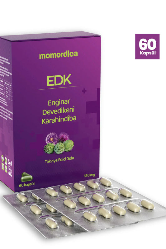 Momordica EDK Supplement – Artisjok, Mariadistel & Paardenbloem Extract – 60 Capsules (770 mg)