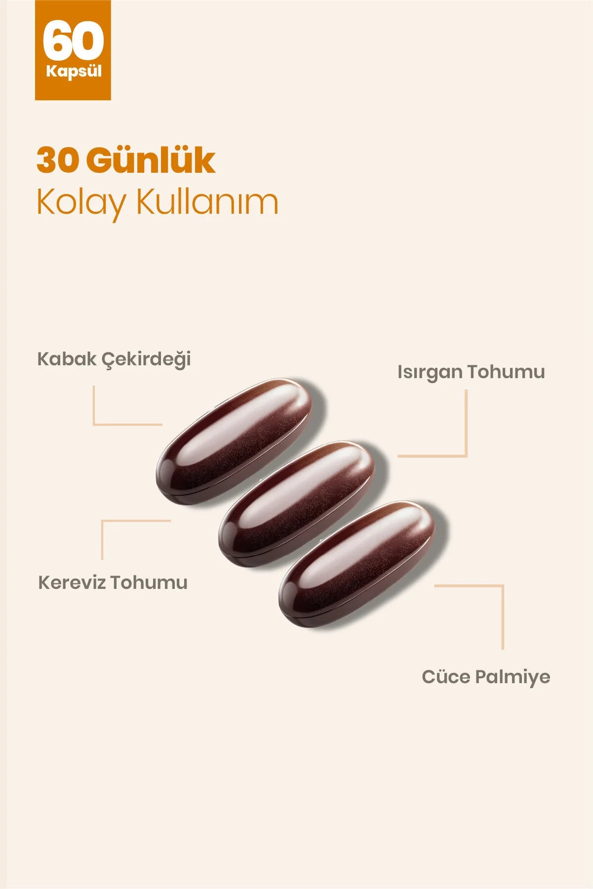 Momordica Pompoenpitolie Capsules – Saw Palmetto, Brandnetel & Selderijzaad – 60 Softgels (750 mg)