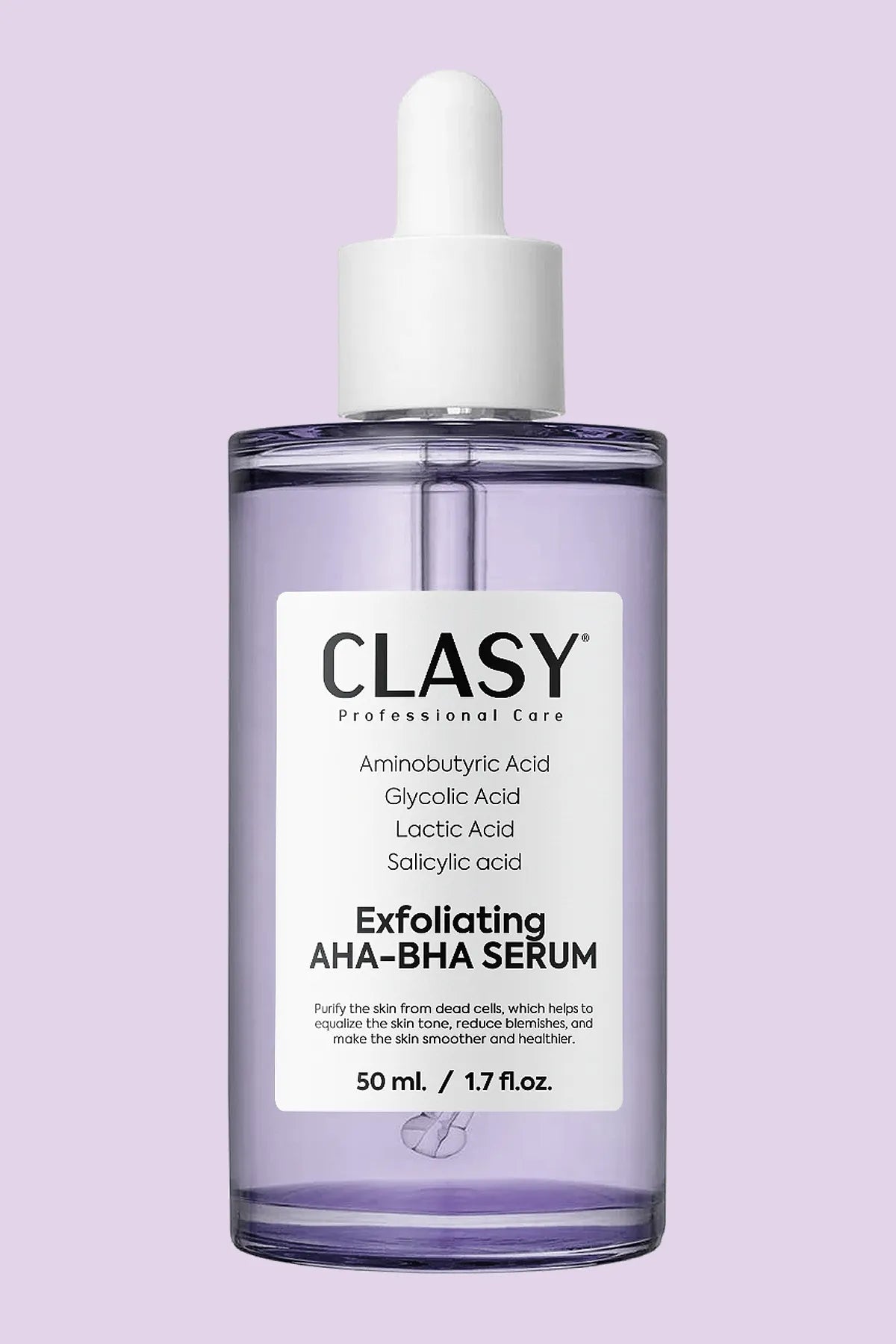 Clasy Care Daily Exfoliating Face Serum – Facial Care Serum for Routine Use 50 ml