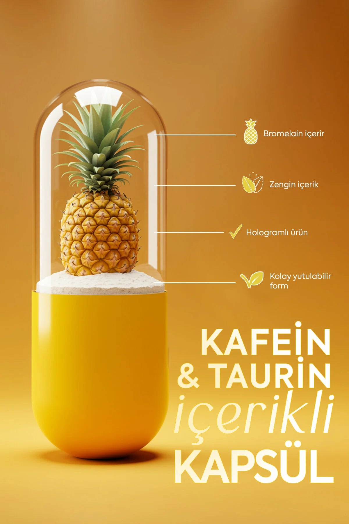 Zühre Ana Bromelain Capsules 680 mg – 30 Capsules