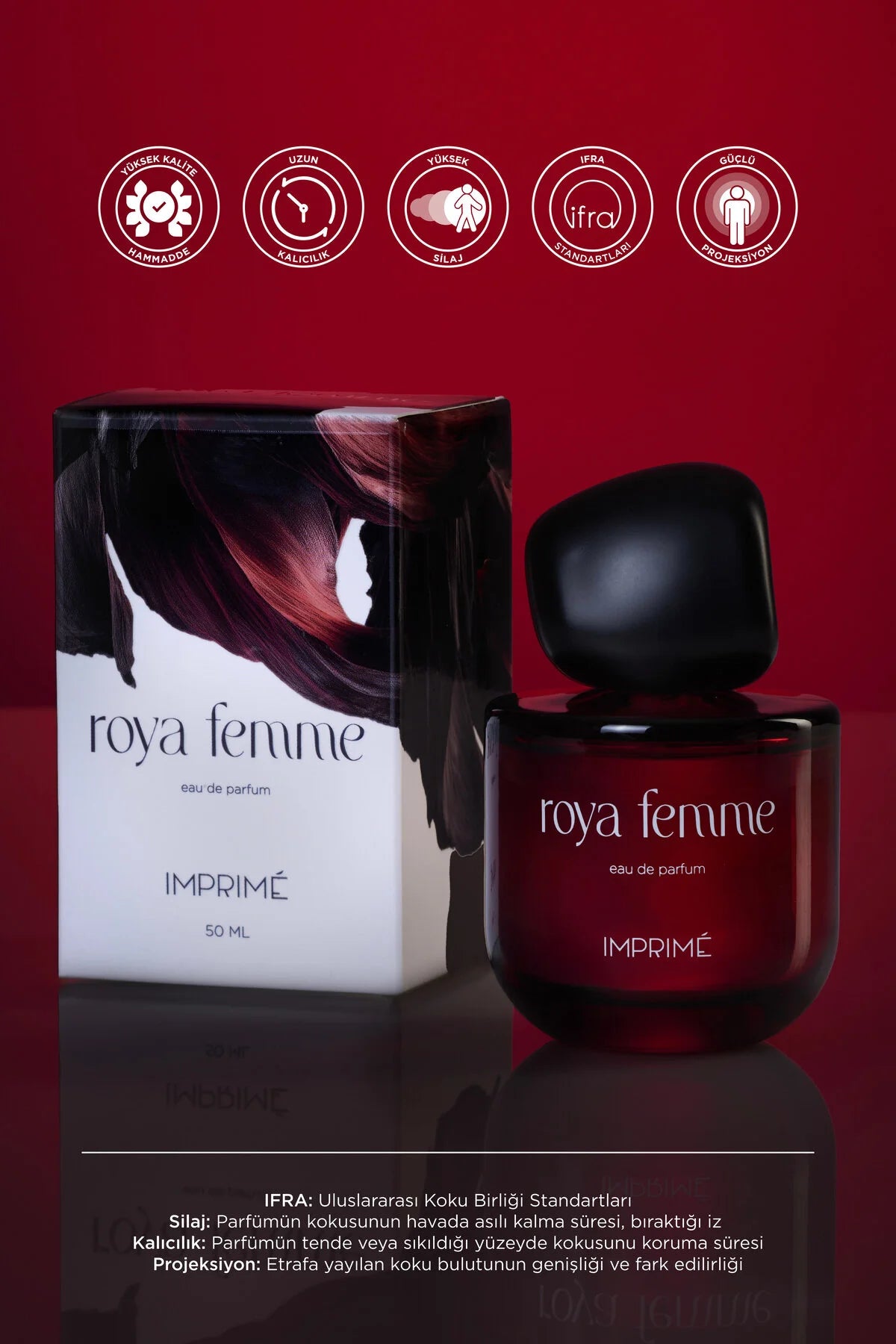 Imprimé Roya Femme Eau de Parfum 50 ml – Elegante Damesgeur