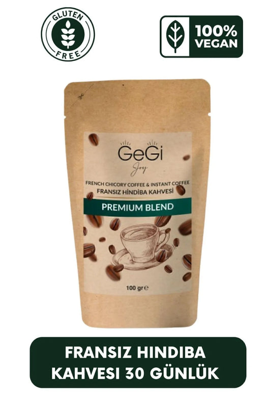 GEGI Franse Cichorei (Hindiba) Detox Dieetkoffie 1 maand gebruik 100 gr
